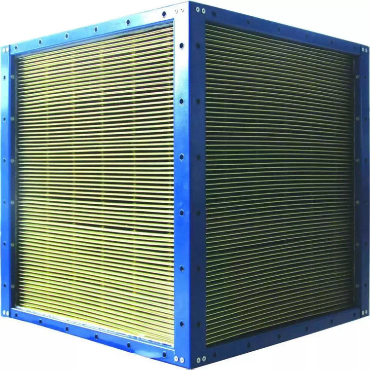 【空空板式熱交換器節能回收原理圖 鋁芯體顯熱換熱器】價格_廠家 -